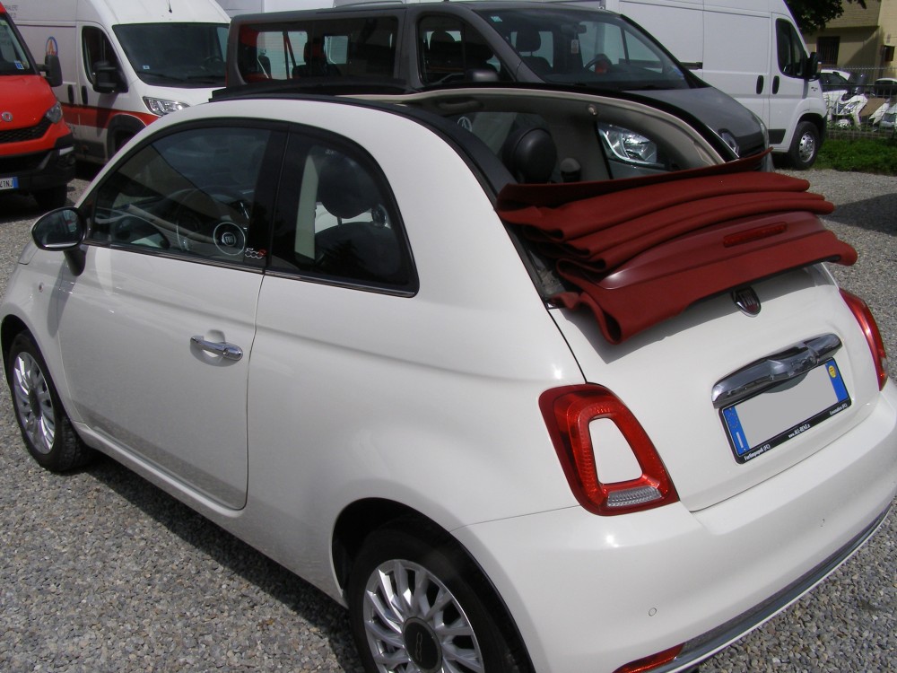 Fiat 500 Cabrio All Rent noleggio veicoli ForlìCesena