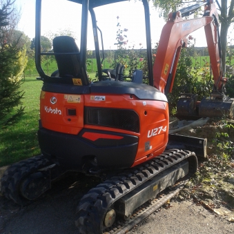 Mini escavatore Kubota